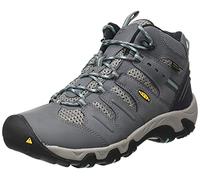 KEEN Damen Koven MID WP-W Wanderstiefel, Steel Grey/Wasabi, 38 EU