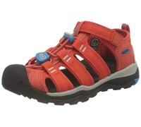 KEEN Little Kid's Newport Neo H2 Closed Toe Water Sandal, Orange/Vivid Blue, 27/28 LK (Little Kid)