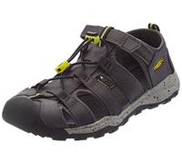 KEEN Little Kid's Newport Neo H2 Closed Toe Water Sandal, Rabbit/Evening Primrose, 27/28 LK (Little Kid)