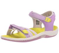 KEEN Little Kid's Verano Open Toe Sandal, African Violet/Evening Primrose, 25/26 LK (Little Kid)