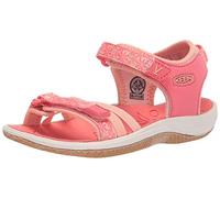 KEEN Little Kid's Verano Open Toe Sandal, Dubarry/Peach Pearl, 24 LK (Little Kid)