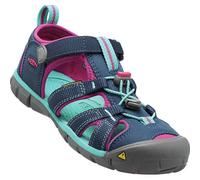 KEEN Mädchen Outdoor Sandalen "Seacamp II CNX" (1014124) 27-28 POSEIDON/VERY BERRY