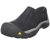 KEEN Men's Brixen Waterproof Slip on Mules, Black/Gargoyle, 44.5 EU
