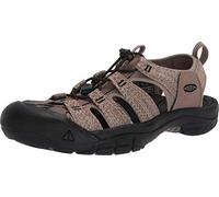 KEEN Men's Newport H2 Closed Toe Water Sandal, Braun, 43 EU