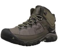 Keen Men's Targhee EXP Mid Wide WP Hiking Boot, Bungee Cord/Brindle, 9.5 W US