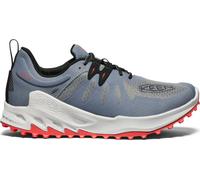Keen Men's Zionic Waterproof Hiking Shoe Steel Grey/Poppy Red 44.5