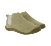 KEEN Mosey Chelsea Damen Stiefelette Echtleder Schlupf-Schuhe mit Wechselfußbett 1026453 Beige 37
