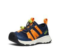 KEEN Unisex Kinder Motozoa Sneaker Sneakers, Naval Academy Bright Marigold