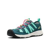 Keen - Youth's Motozoa Sneaker - Multisportschuhe, Gr. 38, türkis (Mediterranea/PinkLemonade)