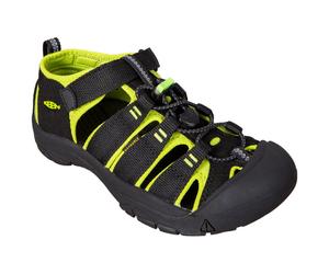 Keen - Newport H2 Kids Black Lime Green - 36 - Wandersandalen Noir 36
