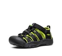 KEEN Newport H2 Sandalen für Kinder, Black/Lime Green, 22 EU