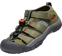 KEEN Newport H2 Sandalen für Kinder, Olive Drab/Orange, 24 EU