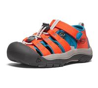 KEEN Newport H2 Sandalen für Kinder, Safety Orange/Fjord Blue, 38 EU