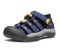 KEEN Newport H2 Wassersandalen für Kinder, Unisex, geschlossene Zehen, Naval Academy/KEEN Gelb, 11 Little Kid