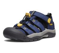 KEEN Newport H2 Wassersandalen für Kinder, Unisex, geschlossene Zehen, Naval Academy/KEEN Gelb, 5 Big Kid