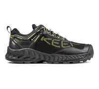 KEEN Nxis Evo Wasserdichter Wanderschuh für Herren, Schwarz, KEEN und Gelb, 44.5 EU
