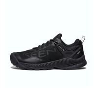 Keen - Nxis Evo Waterproof M - triple black - Größe 41 - Herrenwanderschuhe - KeenDry