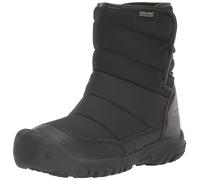 KEEN Puffrider Waterproof Schneestiefel, Black/Steel Grey, 38 EU