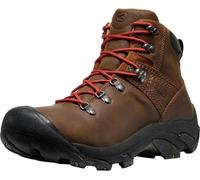 KEEN Herren-Wanderschuh Pyrenees mittelhoch wasserdicht Leder Syrup 43 EU