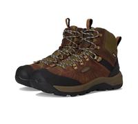 KEEN Revel 4 Herren Schneestiefel, mittelhoch, polarisoliert, wasserdicht, Bison/Orange Pepper, 42 EU