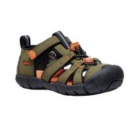 Keen Seacamp Ii Cnx Jugendsandalen EU 34 Dark Olive / Gold