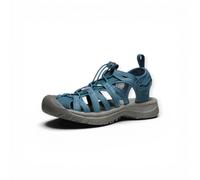 Keen Sandale Whisper (wasserdicht, Schnellschnürsystem, für leichte Wanderungen) blau Damen, Größe Euro (US) 39 (8,5)