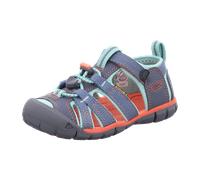 KEEN Kinder Sandalen Seacamp 2 CNX Unisex – Flint Stone/Ocean Wave – Größe 29 EU