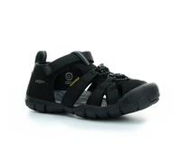 Keen Footwear Wanderschuhe Seacamp II CNX Lederimitat/Textil Schwarz/Grau Kinder (Unisex)