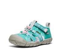Sandale KEEN "SEACAMP II CNX", Gr. 31, bright aqua, pink, a, boo, Synthetik, sportlich, Schuhe (10447112-31) bright aqua, pink, a, boo