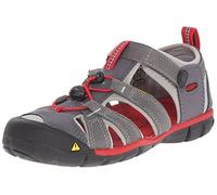Keen Seacamp Ii CNX, Unisex Baby Durchgängies Plateau Sandalen, Schwarz (Magnet/Racing Red Magnet/Racing Red), 19 EU