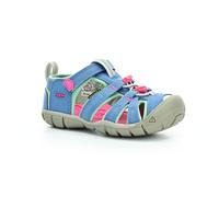Keen - Youth Seacamp II CNX - Sandalen, Gr. 38 US 6, blau (CoronetBlue/HotPink)