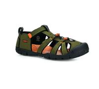 Keen Seacamp II Dark Olive/Gold Flame AD (CNX) Sportsandalen