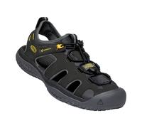 KEEN Herren Trekkingsandale SOLR SANDAL M-BLACK/GOLD (1022246) 42 ½ BLACK/GOLD