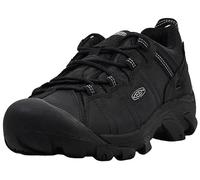 KEEN Targhee 2 Herren Wanderschuhe, niedrige Höhe, wasserdicht, Schwarz/Schwarz, 10 Wide