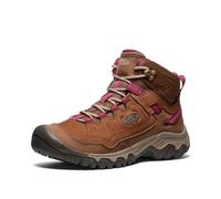 KEEN Trekkingstiefel Targhee IV MID WP Damen mittelhoch wasserdicht Bison/Beaujolais 38