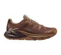 Wanderschuh KEEN "TARGHEE APEX WP", Herren, Gr. 43, braun (java, schwarz earth), Synthetik, Schuhe Wanderschuh, wasserdicht, atmungsaktiv (92985533-43) java, schwarz earth
