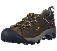 KEEN Targhee II Wanderschuh für Herren, niedrige Höhe, wasserdicht, Cascade Brown/Golden Yellow, 9.5 Wide