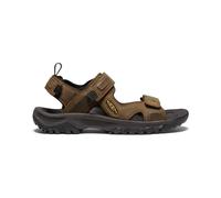 KEEN Sportsandale Targhee 3 Herren – offene Zehenpartie, Bison/Mulch, Gr. 45