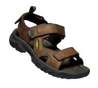 KEEN Sandalen Targhee 3 Herren – mit offenem Zehenbereich, Wandern & Sport – Bison/Mulch Gr. 41