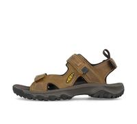KEEN Targhee 3 Herren-Wandersandalen, offener Zehenbereich, Bison/Mulch, Größe 42.5 EU