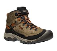 Keen - Targhee IV Mid WP - Wanderschuhe, Gr. 40.5, schwarz/braun (SeaTurtle/RoastedPecan)