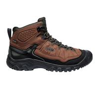 KEEN Targhee 4 Herren-Wanderstiefel, mittelhoch, langlebig, bequem, wasserdicht, Bison/Schwarz, 47.5 EU