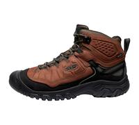 Keen - Targhee IV Mid WP Wide - Wanderschuhe, Gr. 42.5, schwarz/braun (Bison/Black)