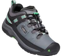 KEEN Targhee Low WP Youth Kinder Schuhe steel grey/irish green 34