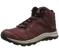 KEEN Terradora 2 Mid wasserdichte Wanderstiefel für Damen, Weinschwarzes Leder, 37 EU