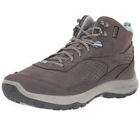 KEEN Damen Terradora Explorer Mid Waterproof Wanderstiefel, Steel Grey/Clear Sky, 38.5 EU