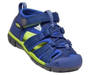 Keen Toddlers' Seacamp II CNX Blue Depths/Chartreuse 19