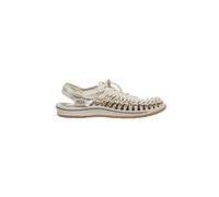 KEEN Herren UNEEK Canvas Two Cord Sandalen, Natural Canvas/Birke, 42 EU