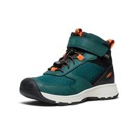 Keen - Youth's Skua Mid WP - Wanderschuhe, Gr. 39, schwarz (PonderosaPine/GoldFlame)