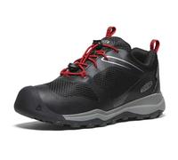 Keen - Kid's Wanduro Low WP - Multisportschuhe, Gr. 27-28 US 10K, schwarz (Black/RibbonRed)